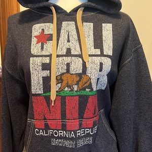 California Hoodie - Denim Look